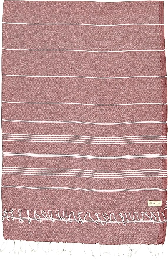Bersuse Towels Anatolia XL Beach Blanket Throw Blanket Turkish Towel 100% by Bersuse