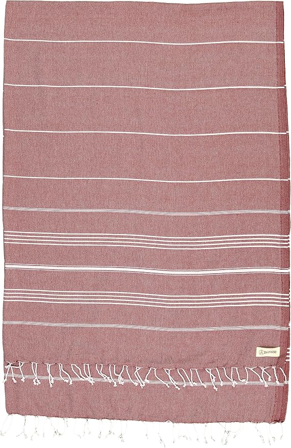 Bersuse Towels Anatolia XL Beach Blanket Throw Blanket Turkish Towel 100% by Bersuse