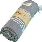 Bersuse Towels Anatolia XL Beach Blanket Throw Blanket Turkish Towel 100% - Image 2