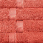 SUPERIOR Egyptian Cotton Pile 10 Piece Towel Set, Includes 2 Bath, 4 Hand - Image 8