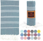 Beach Towel 100% Cotton Turkish Beach Towel Adult 38x70 Inch Pre-washed by NatureIsGift