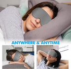 Sleep Eye Mask for Men Women, Sleeping Mask for Side Sleeper, Travel Blackout - Image 7