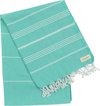 Bersuse Towels Anatolia XL Beach Blanket Throw Blanket Turkish Towel 100% - Image 4