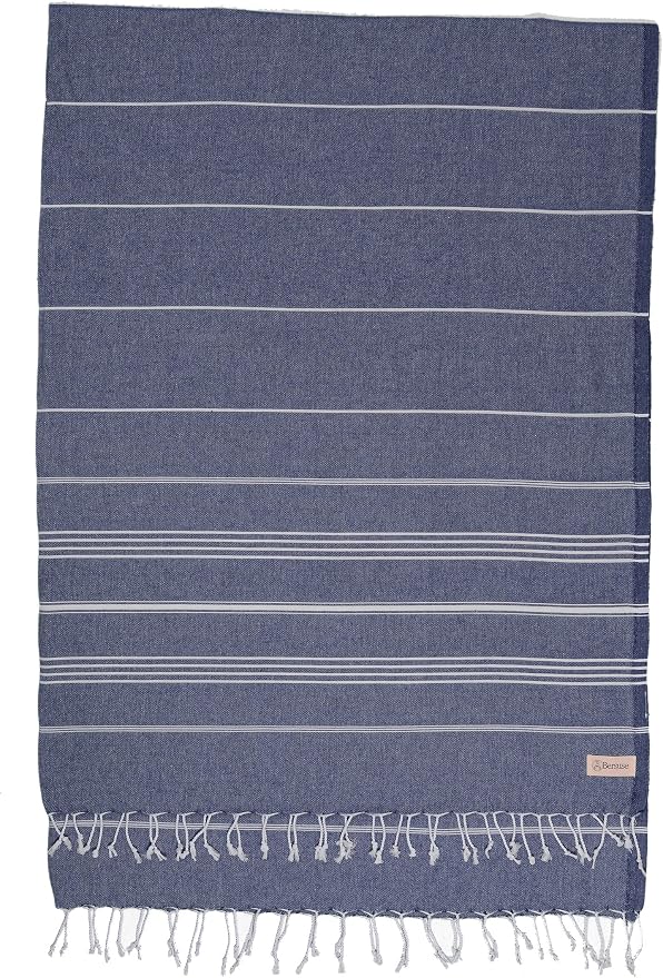 Bersuse Towels Anatolia XL Beach Blanket Throw Blanket Turkish Towel 100% by Bersuse