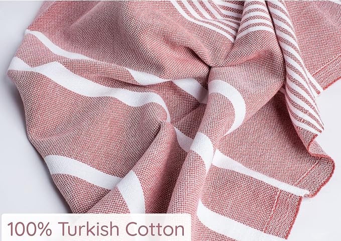 Premium Turkish Beach Towel – 100% Cotton, Quick Dry, Sand Free, Oversized - Image 7