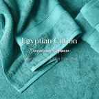 SUPERIOR Egyptian Cotton Pile 6 Piece Towel Set, Includes 2 Bath, 2 Hand - Image 5
