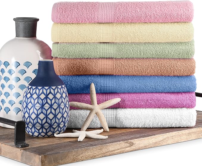 CrystalTowels 7-Pack Bath Towels - Image 8