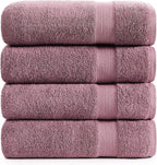 LANE LINEN Premium Bath Towels Set of 4 by LaneLinen