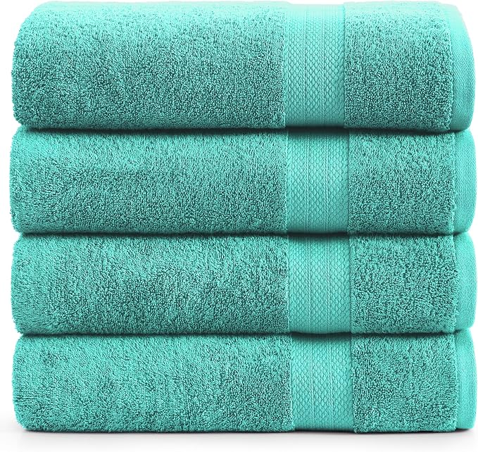 LANE LINEN Bathroom Towels Set- 100% Cotton Luxury Bath Towels by LaneLinen
