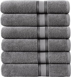 LANE LINEN Luxury Bath Towels Set of 6 by LaneLinen