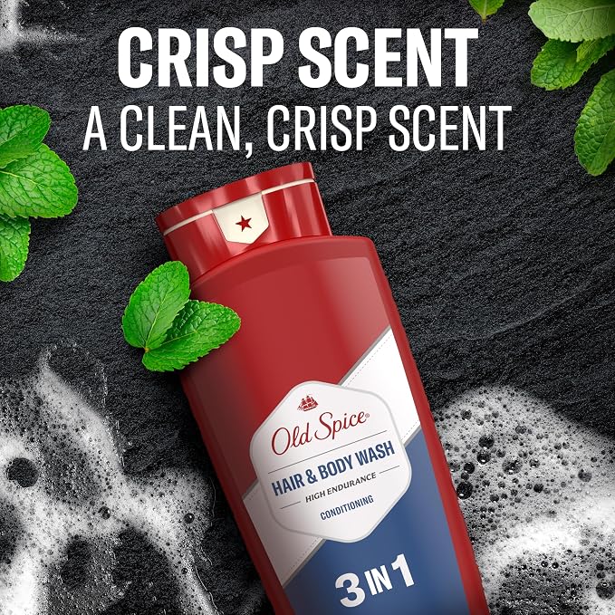 Old Spice Refreshing 2-in-1 Hair & Body Wash Conditioner - Image 7