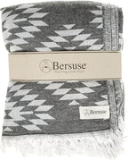 Bersuse 100% Cotton Teotihuacan XL Throw Blanket Turkish Towel Beach Blanket - Image 7