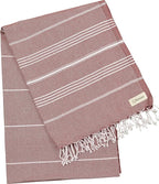 Bersuse Towels Anatolia XL Beach Blanket Throw Blanket Turkish Towel 100% - Image 4